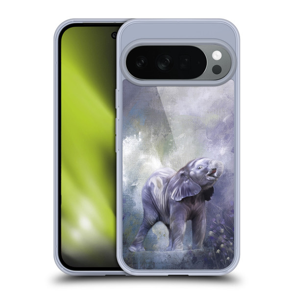 Simone Gatterwe Animals 3 Baby Elephant Soft Gel Case for Google Pixel 10