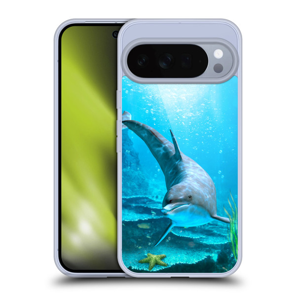 Simone Gatterwe Dolphins Seeking Starfish Soft Gel Case for Google Pixel 10 Pro XL