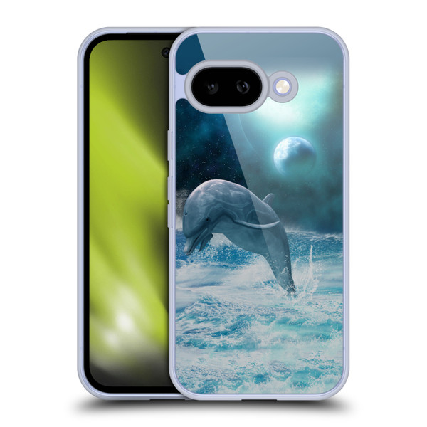 Simone Gatterwe Dolphins Freedom Soft Gel Case for Google Pixel 9A