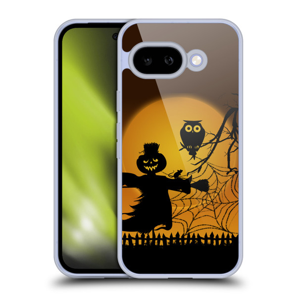 Simone Gatterwe Halloween Scarecrow Soft Gel Case for Google Pixel 9A