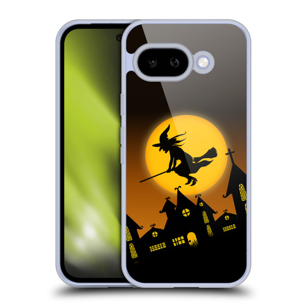 Simone Gatterwe Halloween Witch Soft Gel Case for Google Pixel 9A