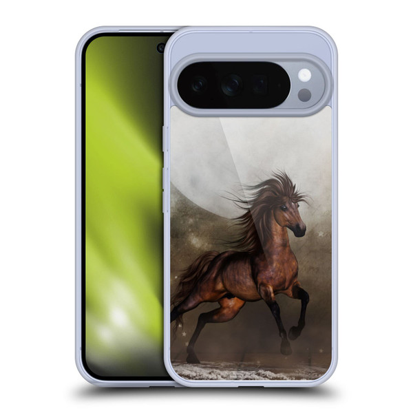 Simone Gatterwe Horses Brown Soft Gel Case for Google Pixel 10 Pro XL