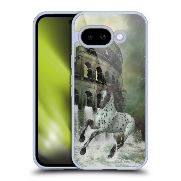 Simone Gatterwe Horses The Escape Soft Gel Case for Google Pixel 9A
