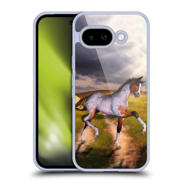 Simone Gatterwe Horses The Little Foal Soft Gel Case for Google Pixel 9A
