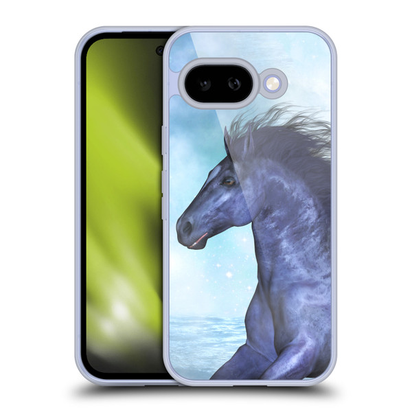 Simone Gatterwe Horses Wild Soft Gel Case for Google Pixel 9A