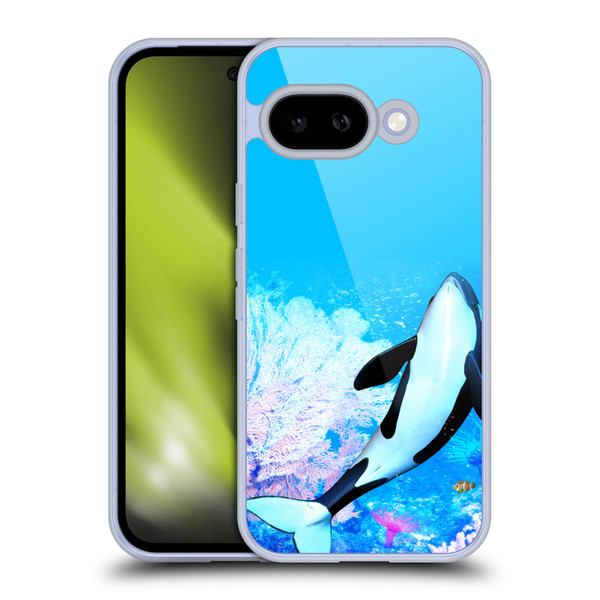 Simone Gatterwe Life In Sea Orca Soft Gel Case for Google Pixel 9A