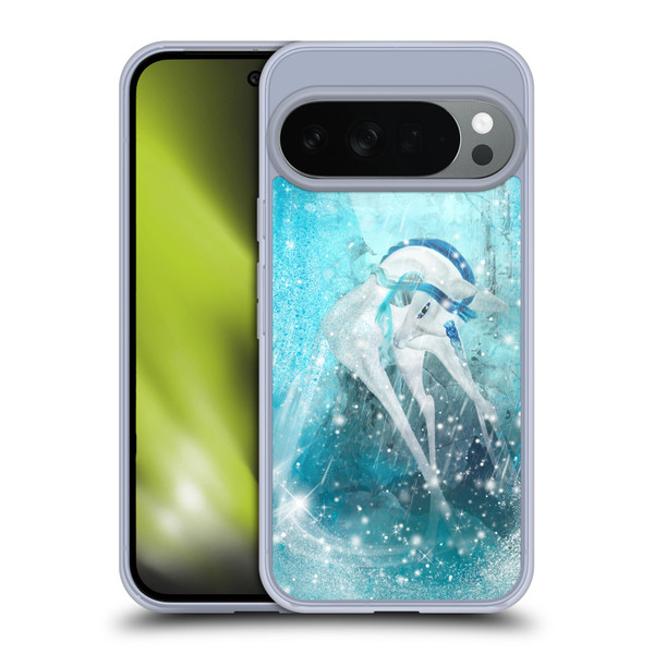 Simone Gatterwe Pegasus And Unicorns Sowflakes Soft Gel Case for Google Pixel 10