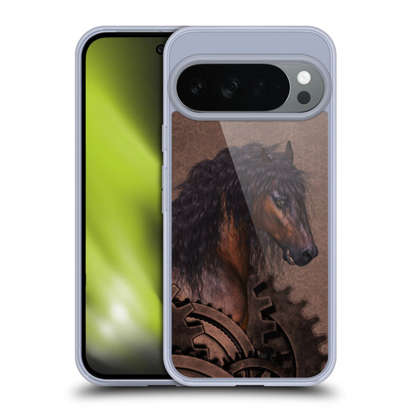 Simone Gatterwe Steampunk Horse Soft Gel Case for Google Pixel 10