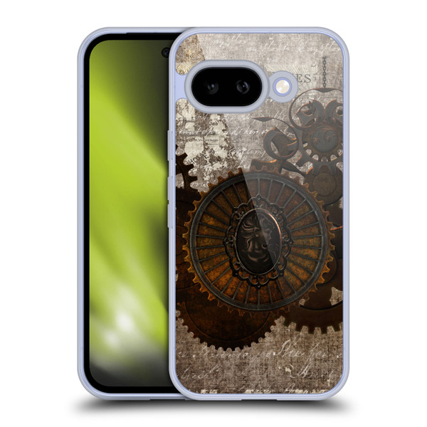 Simone Gatterwe Steampunk Letter Soft Gel Case for Google Pixel 9A
