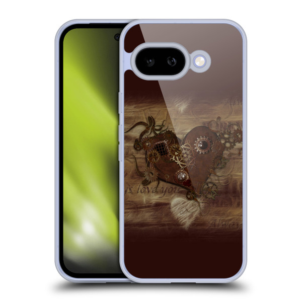 Simone Gatterwe Vintage And Steampunk Love Soft Gel Case for Google Pixel 9A