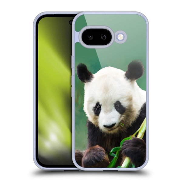 Simone Gatterwe Wildlife Panda Soft Gel Case for Google Pixel 9A