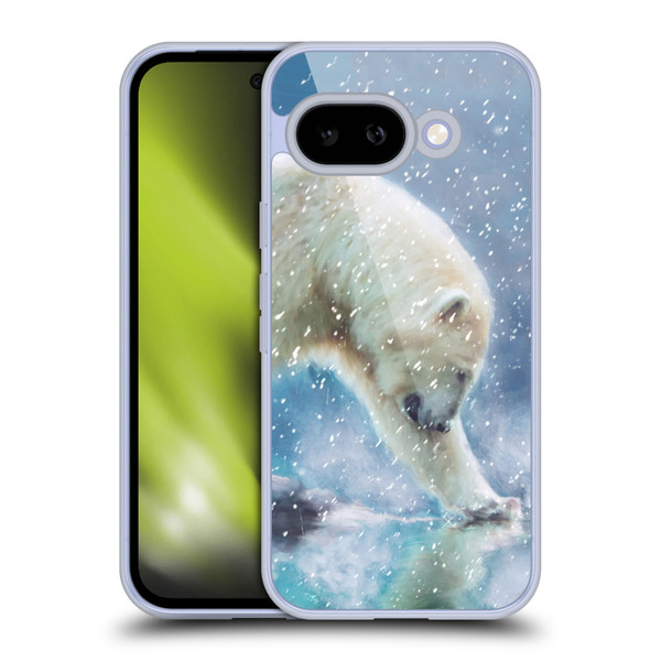 Simone Gatterwe Wildlife Snow Soft Gel Case for Google Pixel 9A
