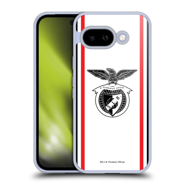 S.L. Benfica 2021/22 Crest Kit Away Soft Gel Case for Google Pixel 9A