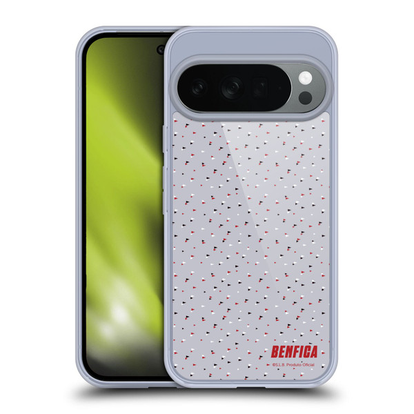 S.L. Benfica 2021/22 Crest Triangles Soft Gel Case for Google Pixel 10