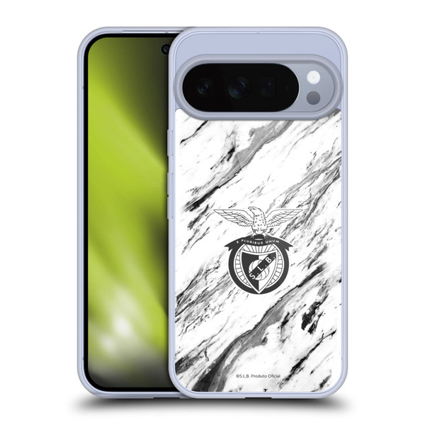 S.L. Benfica 2021/22 Crest Marble Soft Gel Case for Google Pixel 10 Pro XL