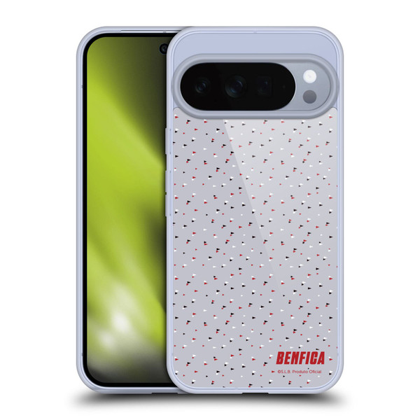 S.L. Benfica 2021/22 Crest Triangles Soft Gel Case for Google Pixel 10 Pro XL