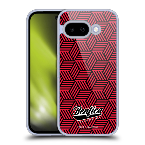 S.L. Benfica 2021/22 Crest Geometric Soft Gel Case for Google Pixel 9A