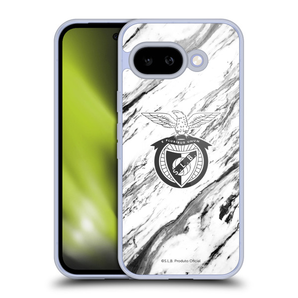 S.L. Benfica 2021/22 Crest Marble Soft Gel Case for Google Pixel 9A