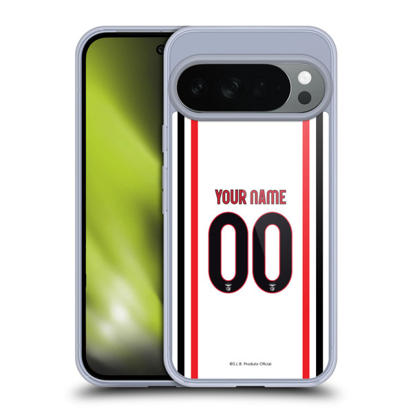 Custom Customised Personalised S.L. Benfica 2021/22 Kit Away Soft Gel Case for Google Pixel 10