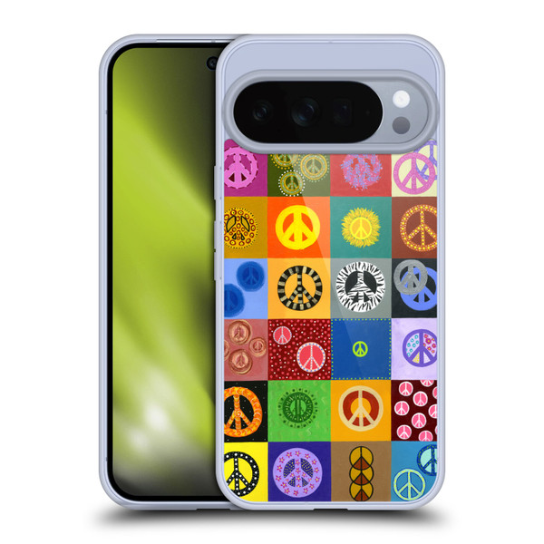 Suzan Lind Colours & Patterns Peace Quilt Soft Gel Case for Google Pixel 10 Pro XL
