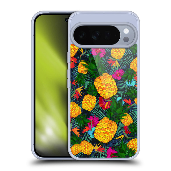 Suzan Lind Colours & Patterns Tropical Pineapple Soft Gel Case for Google Pixel 10 Pro XL