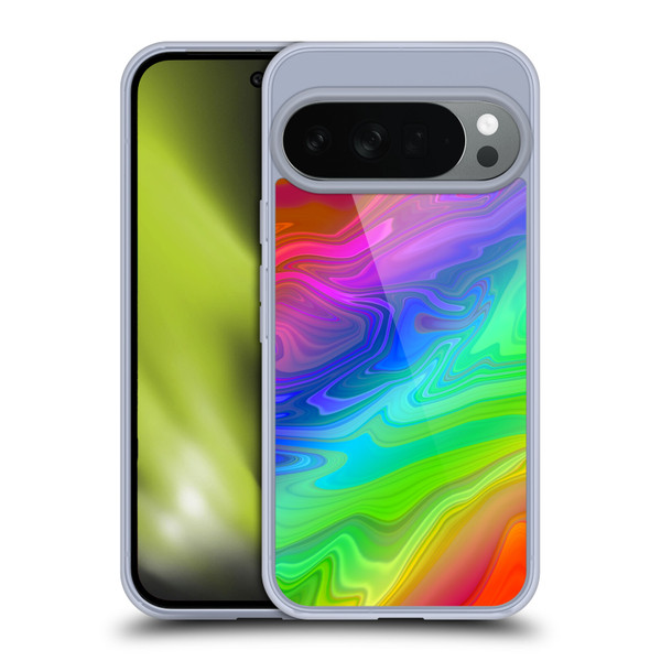 Suzan Lind Marble Rainbow Soft Gel Case for Google Pixel 10