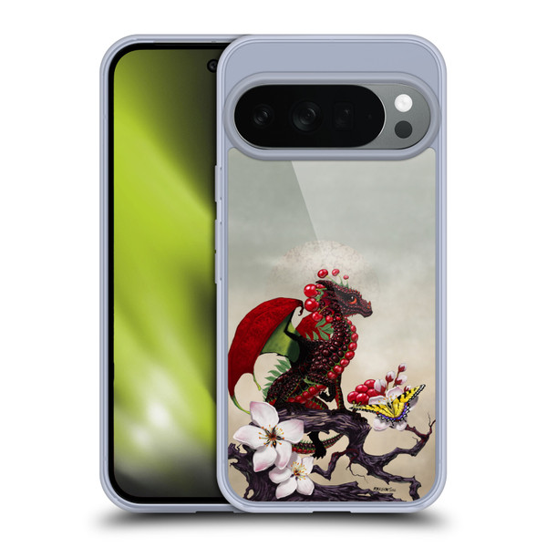 Stanley Morrison Art Cherry Tree, Dragon, Butterfly Soft Gel Case for Google Pixel 10