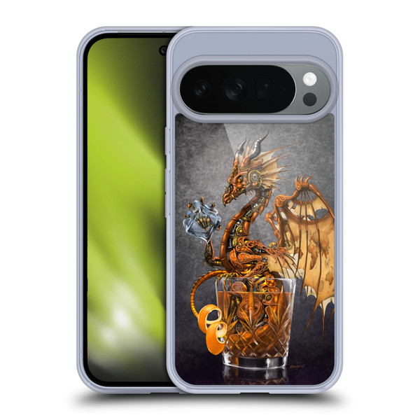 Stanley Morrison Dragons Gold Steampunk Drink Soft Gel Case for Google Pixel 10