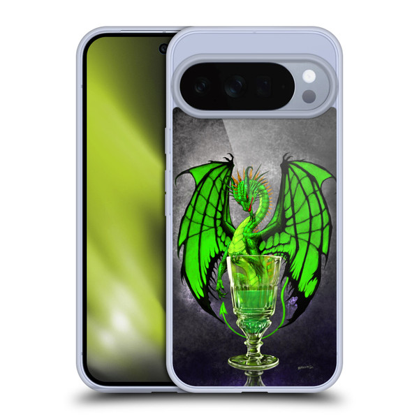 Stanley Morrison Dragons Absinthe Green Drink Soft Gel Case for Google Pixel 10 Pro XL