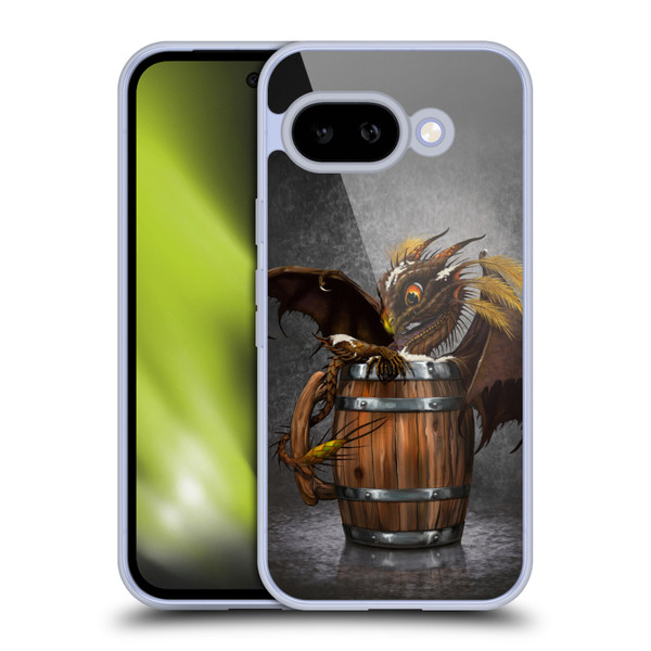 Stanley Morrison Dragons Barley Beer in Barrel Mug Soft Gel Case for Google Pixel 9A