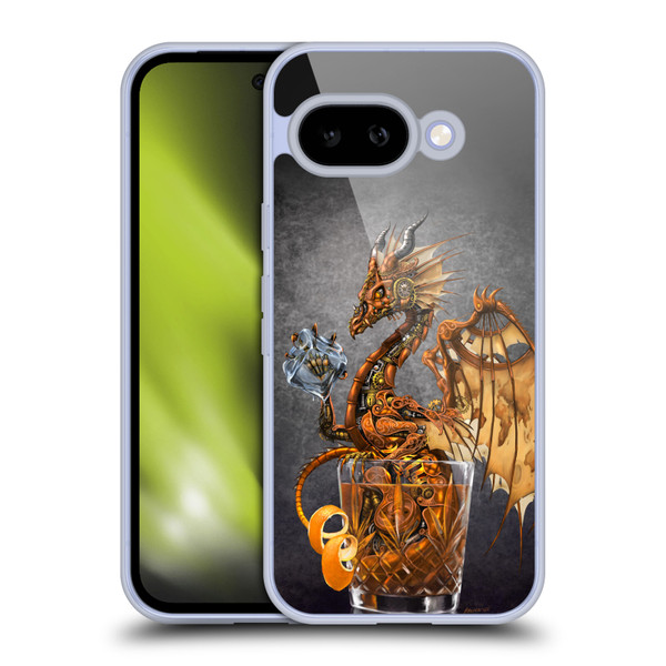 Stanley Morrison Dragons Gold Steampunk Drink Soft Gel Case for Google Pixel 9A