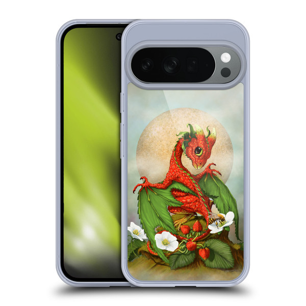Stanley Morrison Dragons 3 Strawberry Garden Soft Gel Case for Google Pixel 10