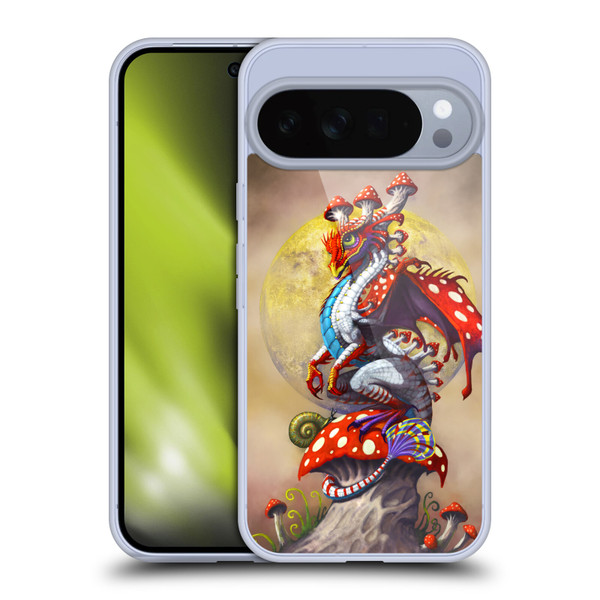 Stanley Morrison Dragons 3 Mushroom Garden Soft Gel Case for Google Pixel 10 Pro XL