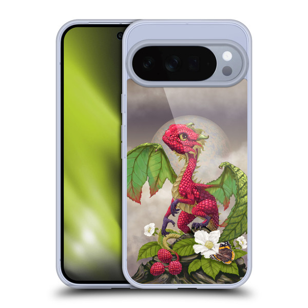 Stanley Morrison Dragons 3 Raspberry Garden Soft Gel Case for Google Pixel 10 Pro XL