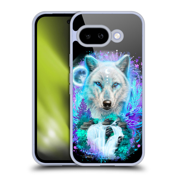 Sheena Pike Animals Winter Wolf Spirit & Waterfall Soft Gel Case for Google Pixel 9A