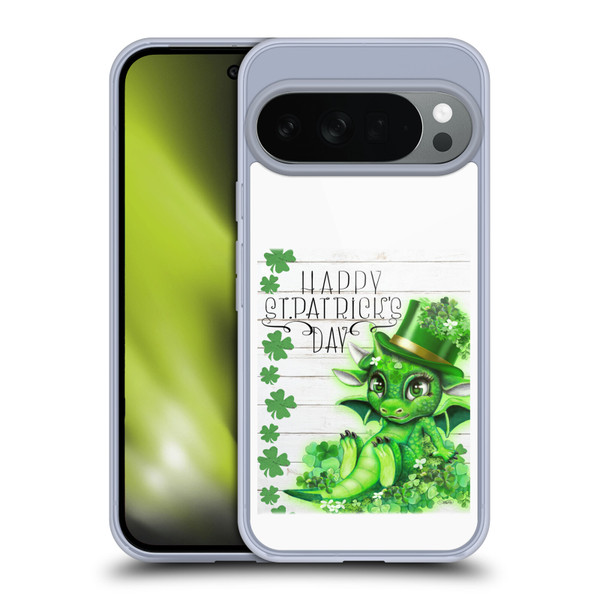Sheena Pike Holiday St. Patrick Day Clover Dragon Soft Gel Case for Google Pixel 10