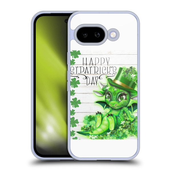 Sheena Pike Holiday St. Patrick Day Clover Dragon Soft Gel Case for Google Pixel 9A