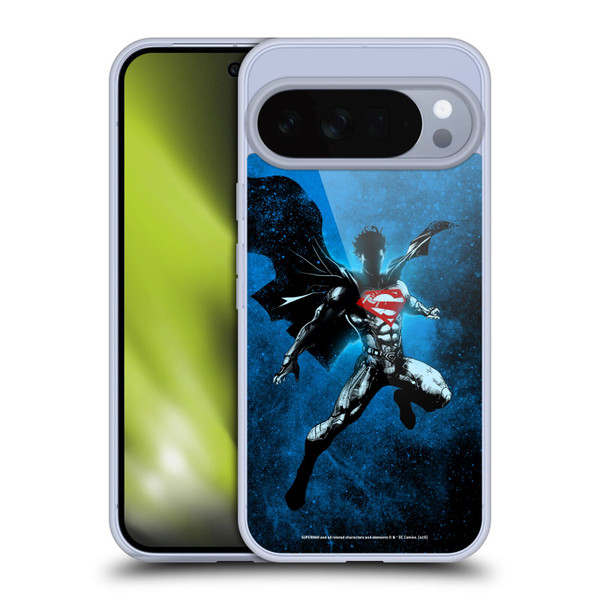 Superman DC Comics 80th Anniversary Splatter Soft Gel Case for Google Pixel 10 Pro XL