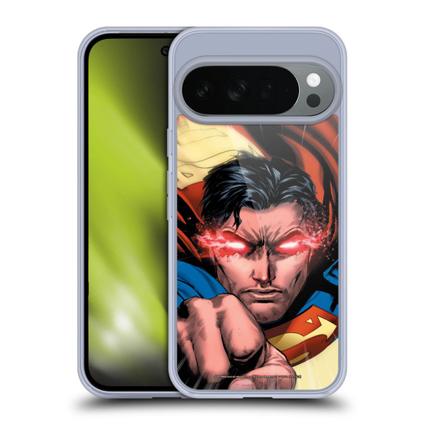 Superman DC Comics Comic Book Art Rebirth #1 Soft Gel Case for Google Pixel 10