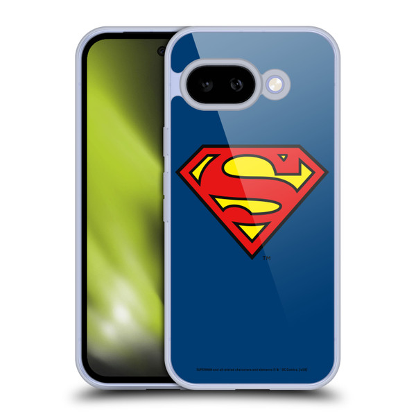 Superman DC Comics Logos Classic Soft Gel Case for Google Pixel 9A