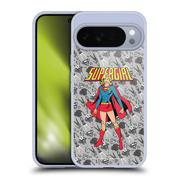 Superman DC Comics Supergirl Comic Art Classic Soft Gel Case for Google Pixel 10 Pro XL