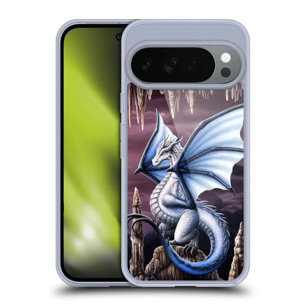 Sarah Richter Fantasy Creatures Blue Dragon Soft Gel Case for Google Pixel 10