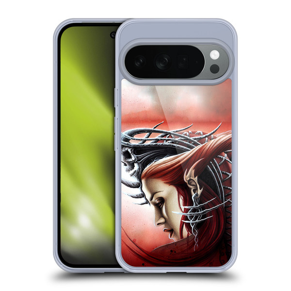 Sarah Richter Gothic Demon Girl Soft Gel Case for Google Pixel 10