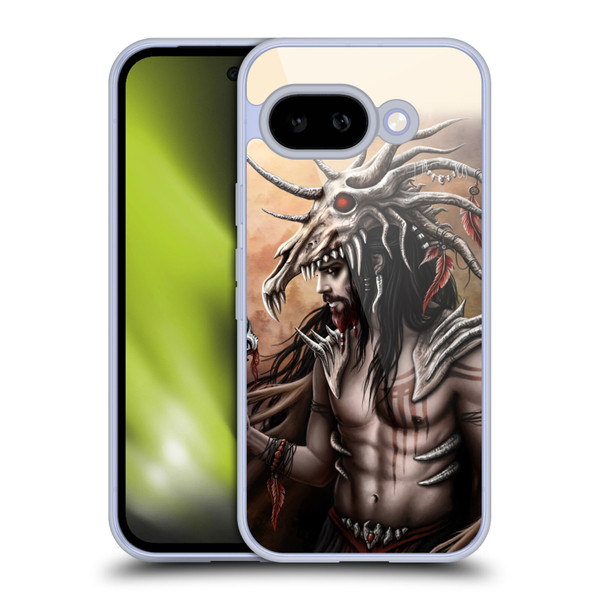 Sarah Richter Gothic Warrior Hunter Soft Gel Case for Google Pixel 9A