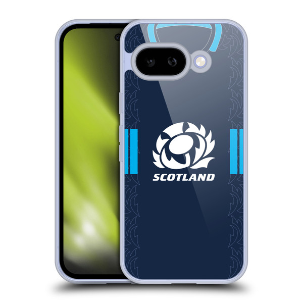 Scotland Rugby 2022/23 Crest Kit Home Soft Gel Case for Google Pixel 9A