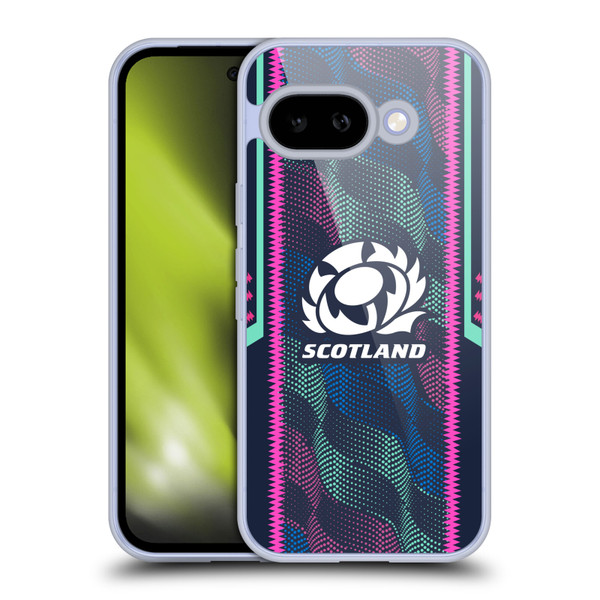Scotland Rugby 2023/24 Crest Kit Wave Training Soft Gel Case for Google Pixel 9A