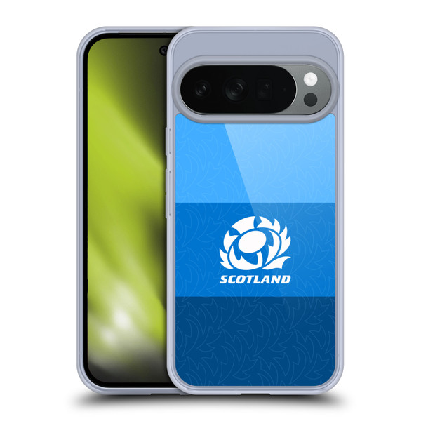 Scotland Rugby Graphics Stripes Pattern Soft Gel Case for Google Pixel 10