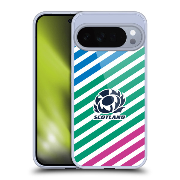 Scotland Rugby Graphics Lines Soft Gel Case for Google Pixel 10 Pro XL