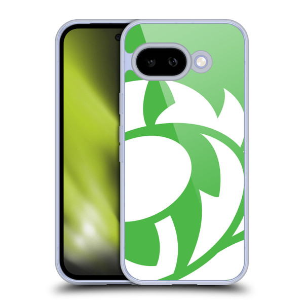 Scotland Rugby Oversized Thistle Grass Green Soft Gel Case for Google Pixel 9A