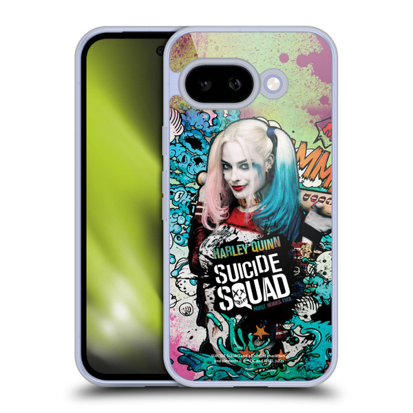 Suicide Squad 2016 Graphics Harley Quinn Poster Soft Gel Case for Google Pixel 9A